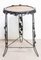 Art Deco Side Table or Plant Holder in Wrought Iron and Wood, France, 1930s, Image 2