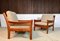 Danish Teak and Wool Easy Chairs from Dyrlund, 1960s, Set of 2, Image 7