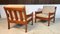 Set of Danish Teak and Wool Easy Chairs from Dyrlund, 1960s 2