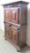 Spanish Gothic Revival Oak 2-Piece Buffet Cabinet, Late 19th Century, Image 2