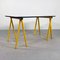 Yellow Trestle Desk by Rodney Kinsman for Bieffeplast, 1980s 3