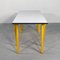 Yellow Trestle Desk by Rodney Kinsman for Bieffeplast, 1980s 4