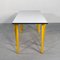 Yellow Trestle Desk by Rodney Kinsman for Bieffeplast, 1980s, Image 4