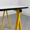 Yellow Trestle Desk by Rodney Kinsman for Bieffeplast, 1980s 5