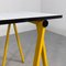 Yellow Trestle Desk by Rodney Kinsman for Bieffeplast, 1980s, Image 5
