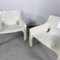 Vicario Lounge Chairs by Vico Magistretti for Artemide, 1970s, Set of 2 5