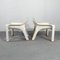 Vicario Lounge Chairs by Vico Magistretti for Artemide, 1970s, Set of 2 3