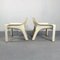 Fauteuils Vicario par Vico Magistretti pour Artemide, 1970s, Set de 2 2