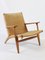 Model CH25 Lounge Chair by Hans J Wegner for Carl Hansen & Son, Denmark 7