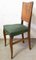 Vintage Dining Chairs, France, 1950s, Set of 4, Imagen 10