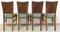 Vintage Dining Chairs, France, 1950s, Set of 4, Imagen 7
