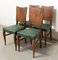 Vintage Dining Chairs, France, 1950s, Set of 4 5