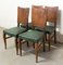 Vintage Dining Chairs, France, 1950s, Set of 4, Image 5