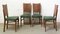 Vintage Dining Chairs, France, 1950s, Set of 4 3
