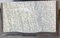 Mueble auxiliar o mesita de noche Cerused con superficie de mármol, años 40, Imagen 6