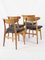 CH30 Dining Chairs by Hans J Wegner for Carl Hansen & Son, 1950s, Set of 4 4