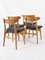 CH30 Dining Chairs by Hans J Wegner for Carl Hansen & Son, 1950s, Set of 4, Image 4