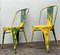 Model A Chairs by Xavier Pauchard for Tolix, 1950s, Set of 2 1