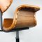 Mid-Century Swivel Desk Chair by Gastone Rinaldi for Rima, Italy, 1970s 7
