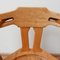 Mid-Century Brutalist Oak Dining Chairs, Set of 2, Image 8