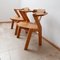 Mid-Century Brutalist Oak Dining Chairs, Set of 2, Image 15