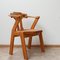 Mid-Century Brutalist Oak Dining Chairs, Set of 2, Image 6