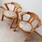 Mid-Century Brutalist Oak Dining Chairs, Set of 2, Image 13