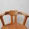 Mid-Century Brutalist Oak Dining Chairs, Set of 2 7
