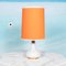 Vintage Space Age Table Lamp in Glass, 1960s, Image 1