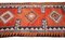 Tapis Square Kilim Vintage avec Motif Géométrique Diamond 6