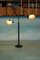 Niederländische Vintage Stehlampe mit Doppeltem Bogenmuster von Dijkstra Lampen, 1960er 3