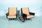 Mid-Century Executive Black Leather Swivel Chair, 1960s 8