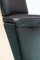 Mid-Century Executive Black Leather Swivel Chair, 1960s 12