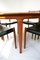 Tavolo da pranzo rotondo e ovale in teak di Johannes Andersen per Uldum, Danimarca, Immagine 7