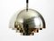 Mid-Century Silver-Plated Ceiling Lamp from Vereinigte Werkstätten Collection, Image 4
