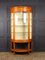 Antique Satinwood Demilune Display Cabinet, 1900s 3