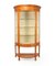 Antique Satinwood Demilune Display Cabinet, 1900s 1