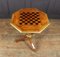 Antique English Walnut, Satinwood and Ebony Chess Table, 1800s 6