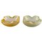 Murano Bowls in Mouth Blown Art Glass, Italy, 1960s, Set of 2, Image 1