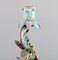 Antique Candlestick in Hand-Painted Porcelain from Meissen, Late 19th-Century 4