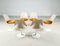 Chaises Early Edition Tulip par Eero Saarinen pour Knoll International, 1968, Set de 6 3