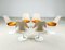 Early Edition Tulip chairs by Eero Saarinen for Knoll International, 1968, Set of 6, Image 3