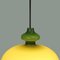 Green Glass Pendant Lights by Hans-Agne Jakobsson for Staff, 1960s, Set of 2 5