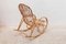 Bamboo Rocking Chair, Italy, 1950s 4
