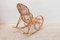 Rocking Chair en Bambou, Italie, 1950s 4