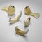 Bird Sculptures in Gold Leaf Glass from Barovier & Toso, Set of 5 6