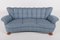 Scandinavian Curved Sofa, 1940s, Sweden, Image 6