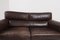 Dutch Brutalist 2-Seater Leather Sofa, 1970s 6