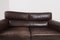 Dutch Brutalist 2-Seater Leather Sofa, 1970s, Image 6