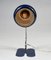 Vintage Blue Metal Lamp, 1970s 8